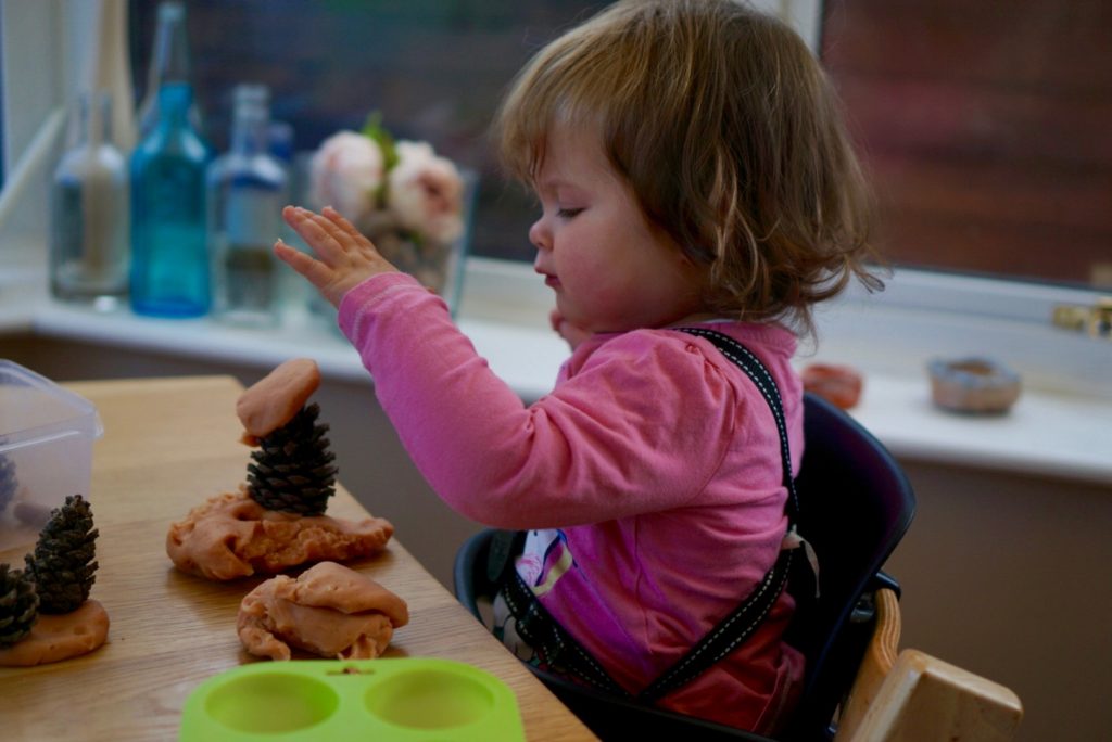 Autumn Sensory Play- Play Dough