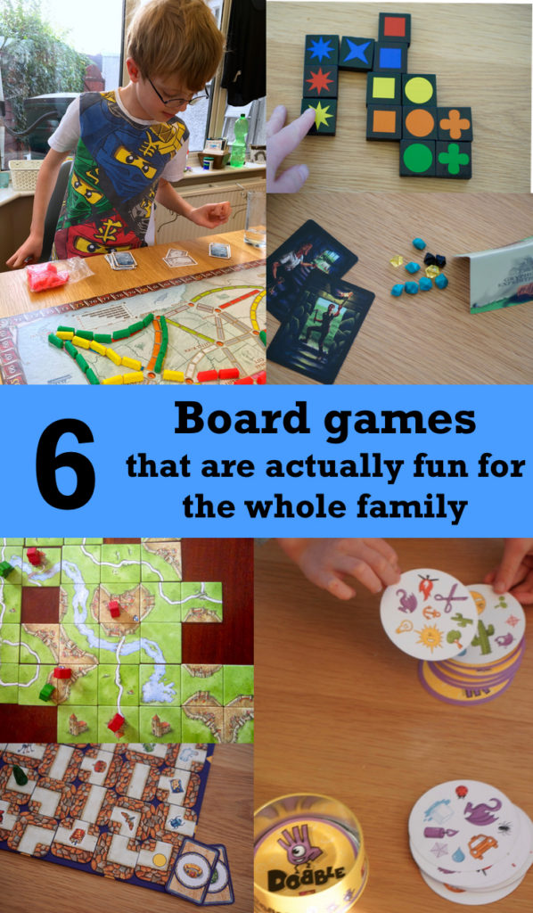 6 Board games - that are actually fun for the whole family