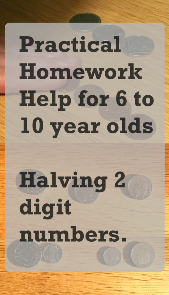 How to help your child with maths - Halving two digit numbers