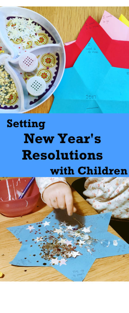 An easy way of setting New Years Resolutions as a family